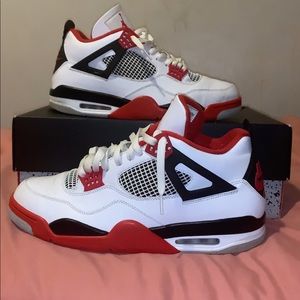 Air Jordan Retro 4s “Fire Red”